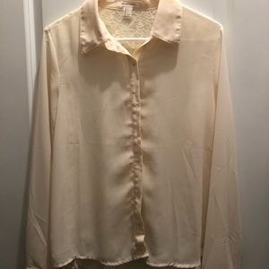 Long sleeve blouse